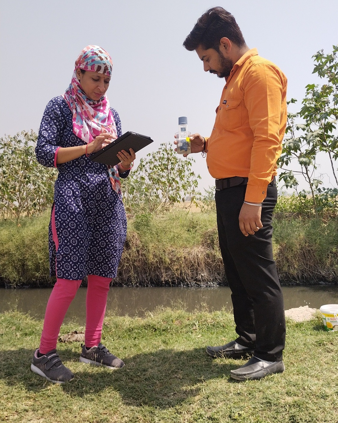 Citizen-based water quality monitoring in the Jajmau irrigation scheme, Kanpur