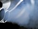 Close-up of car exhaust pipe