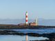 El Toston Lighthouse in El Cotillo. Fuerteventura Lighthouse.