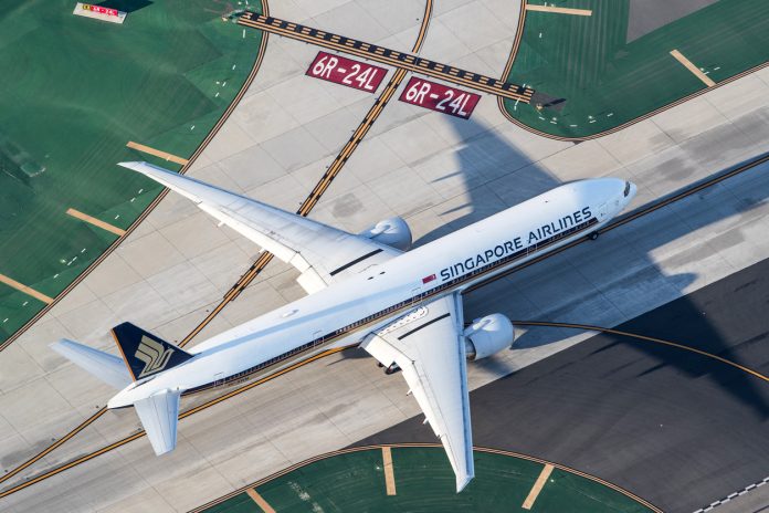 Singapore Airlines Boeing 777-300/ER, SAF