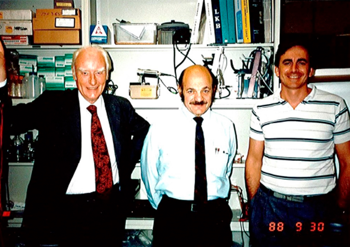 Francis Crick, Alex Rich and Alan Herbert