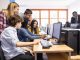 High school students in computer lab