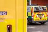 Epsom Surrey, London UK, June 10 2022, NHS Ambulance Service Vehicle