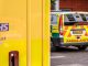 Epsom Surrey, London UK, June 10 2022, NHS Ambulance Service Vehicle