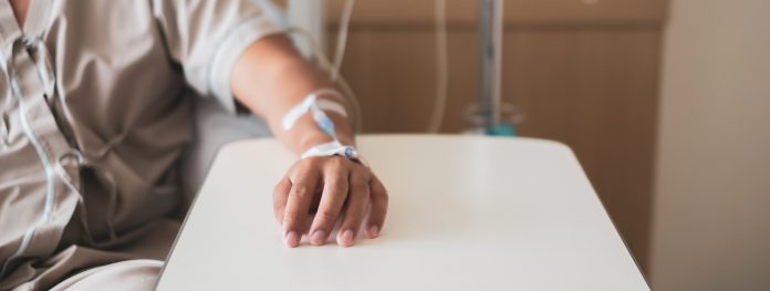 Calm patient and infusion