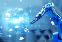 Industrial technology concept. Factory automation. INDUSTRY 4.0