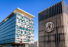 The World Health Organization (WHO) headquarters in Geneva, Switzerland.