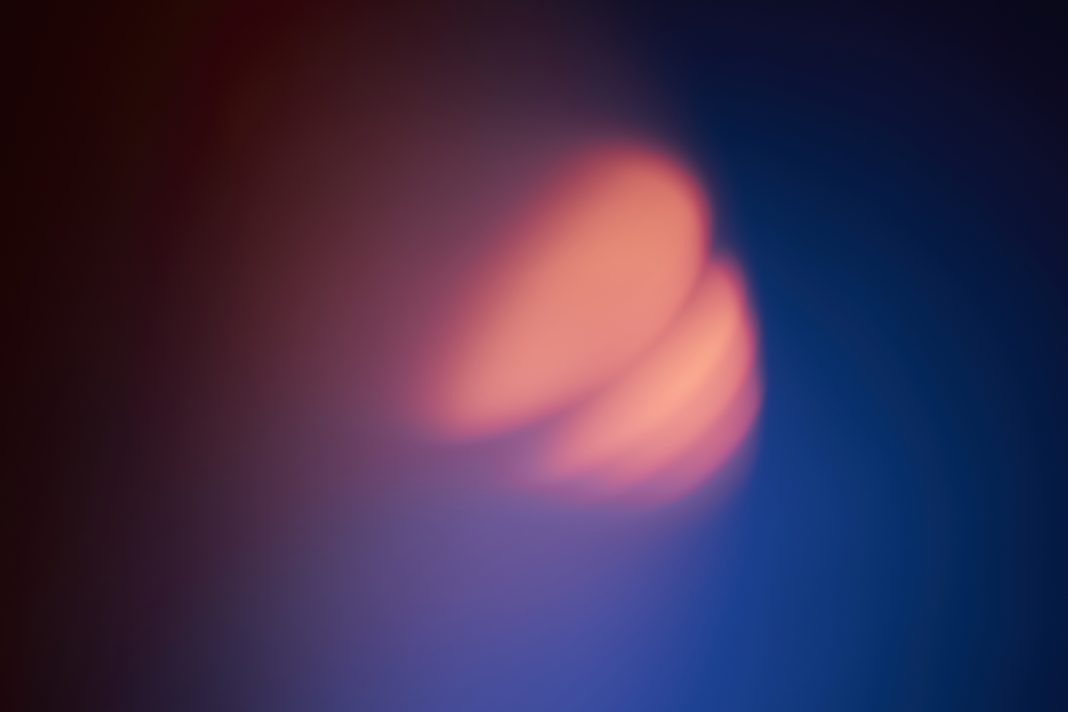 Abstract defocused light leak background