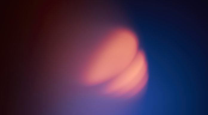 Abstract defocused light leak background