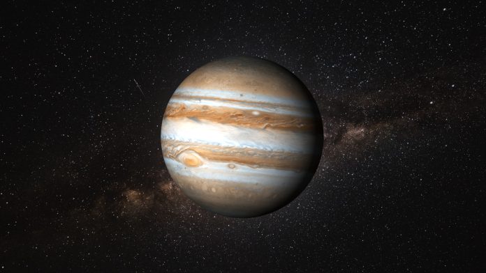 Abstract planet and space background