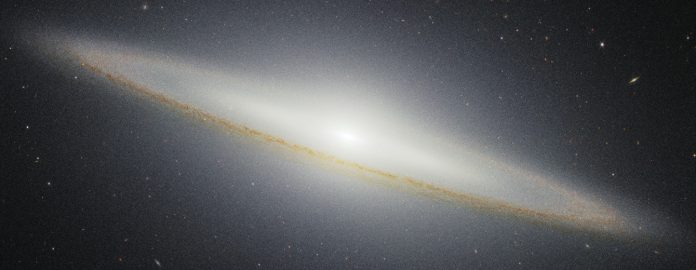NASA’s James Webb Space Telescope recently imaged the Sombrero galaxy with its NIRCam (Near-Infrared Camera), which shows dust from the galaxy’s outer ring blocking stellar light from stars within the galaxy. In the central region of the galaxy, the roughly 2,000 globular clusters, or collections of hundreds of thousands of old stars held together by gravity, glow in the near-infrared. The Sombrero Galaxy is around 30 million light-years from Earth in the constellation Virgo. From Earth, we see this galaxy nearly “edge-on,” or from the side. Credits Image NASA, ESA, CSA, STScI