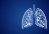 Human lungs healthcare and medical abstract background