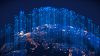 Digital Globe With Binary Fibers Growing From Cities, MSCA