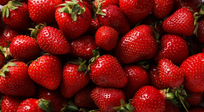 Sweet and fresh summer fruit - tasty strawberry