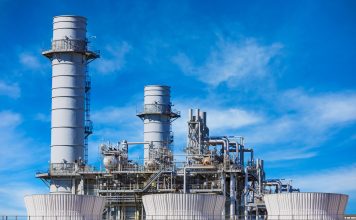 Natural Gas Fired Electrical Power Plant