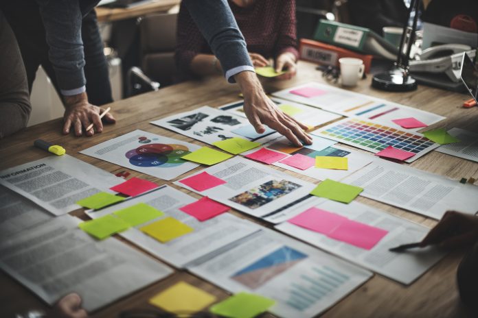 Business People Diverse Brainstorm Meeting Concept