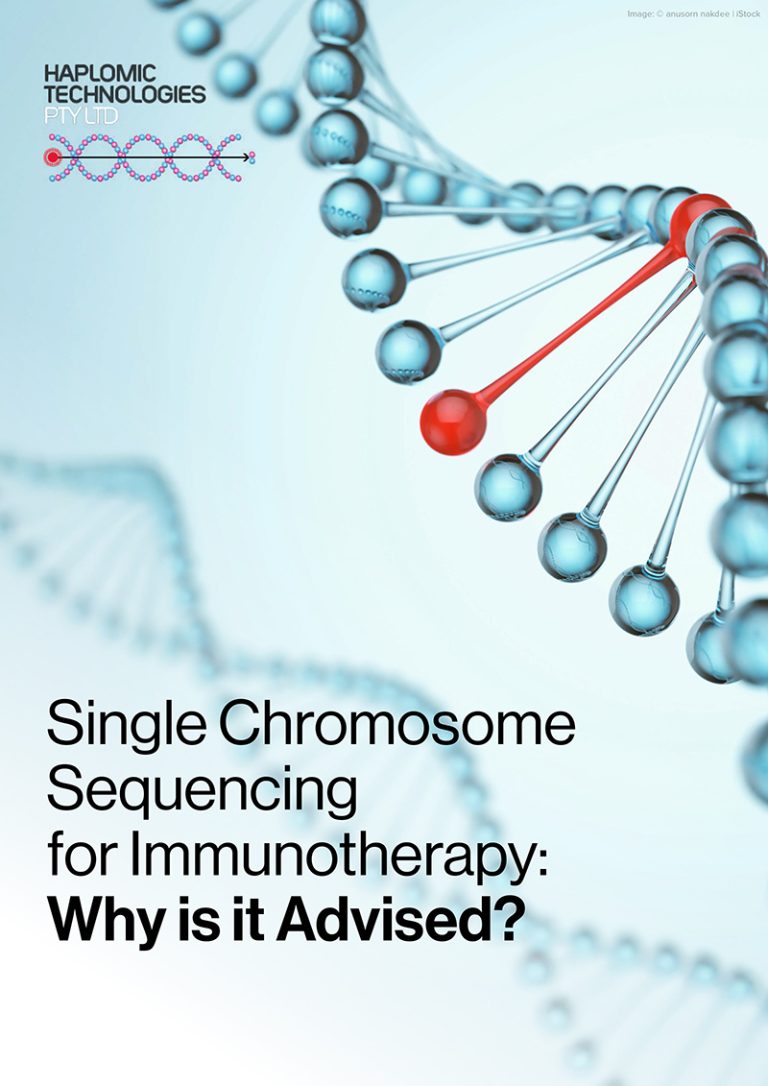 Single Chromosome Sequencing for Immunotherapy: Why is it advised?