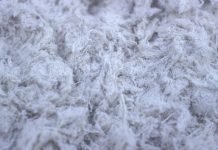 I used a slide 35mm film !The fiber of asbestos seems like a cotton fiber but it is not soft.