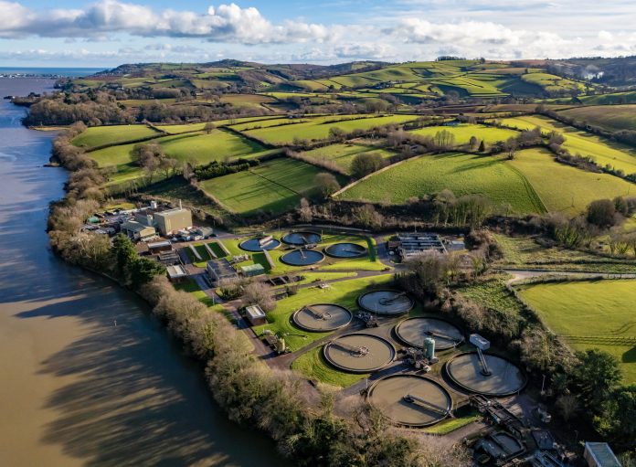 Buckland Sewerage Plant near Newton Abbot
