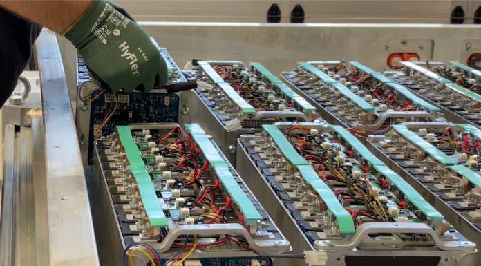 Assembly process of MARBEL project circular-by-design battery pack. © Eurecat