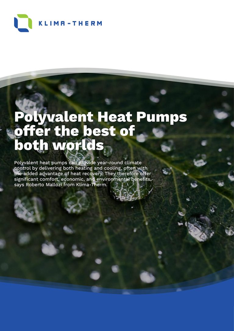 Polyvalent Heat Pumps offer the best of both worlds