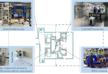 Figure 1. Outline of the SPES infrastructures dedicated to medical radionuclides production at the INFN-LNL