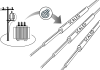 Figure 1: Cable-integrated, inline power electronics conversion cells as a replacement for bulky distribution infrastructure.