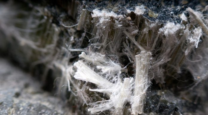 asbestos chrysotile fibers that cause lung disease, COPD, lung cancer, mesothelioma