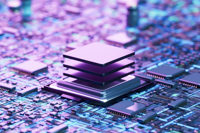 Chip on motherboard