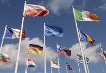 European Union Flags