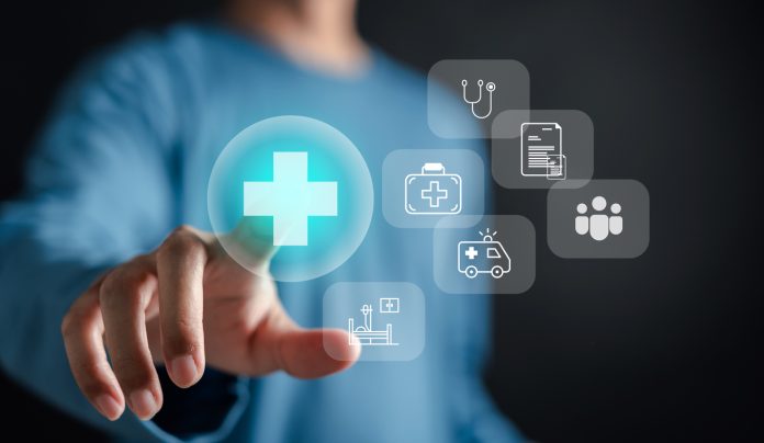 Health insurance form and medical welfare concept. healthcare medical icon, health and access healthcare.