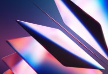 A vibrant abstract image showcasing colorful gradient layers stacked in a dynamic composition, representing modern digital design and creativity. Ideal for artistic or conceptual projects.