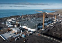 Figure 1: First Water – land-based salmon farm in Iceland