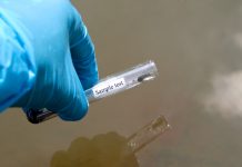 Legionella Sampling – do I need to do it in non-high-risk environments and what can it tell me if I do? Collect samples of wastewater from industrial canals in test tubes to be examined in the laboratory