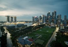 Singapore launches Horizon Europe complementary fund to deepen EU research ties Dawn breaking over the Singapore skyline