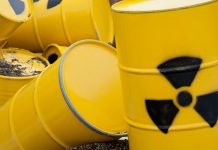 nuclear waste barrel
