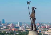 University native statue