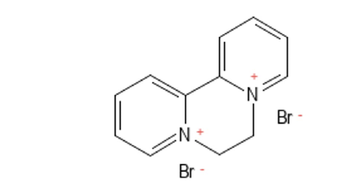 Figure 3: Chemical structure of diquat.