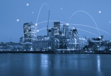 Computer network connection modern city future internet technology