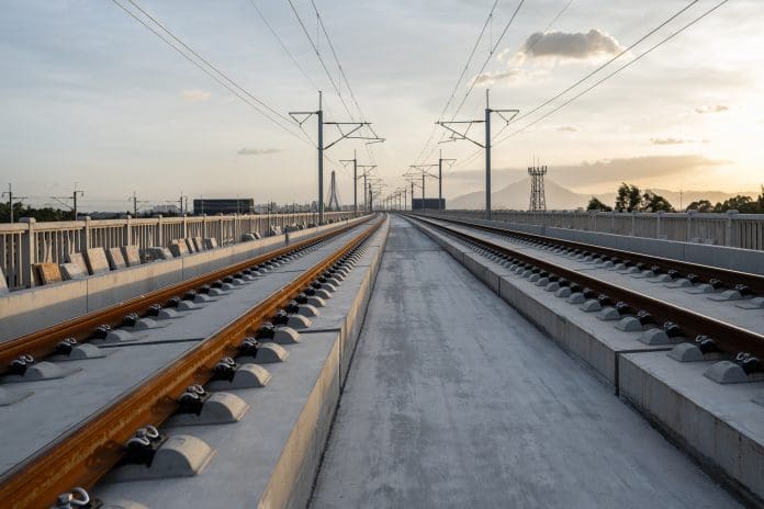 Uncompleted high-speed railway