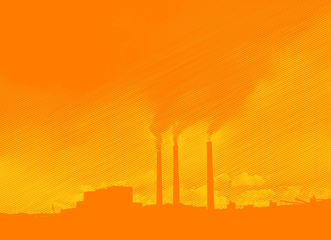 Smoke Stack Air Pollution