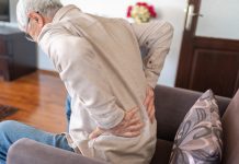 Senior Man Suffering With Back Pain
