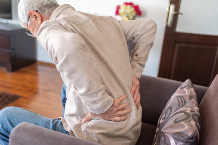 Senior Man Suffering With Back Pain