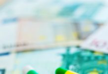 Some pills on European union currency.