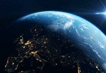 Europe seen from space